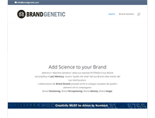 Tablet Screenshot of brandgenetic.com